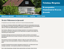 Tablet Screenshot of ferienhaus-morgentau.de